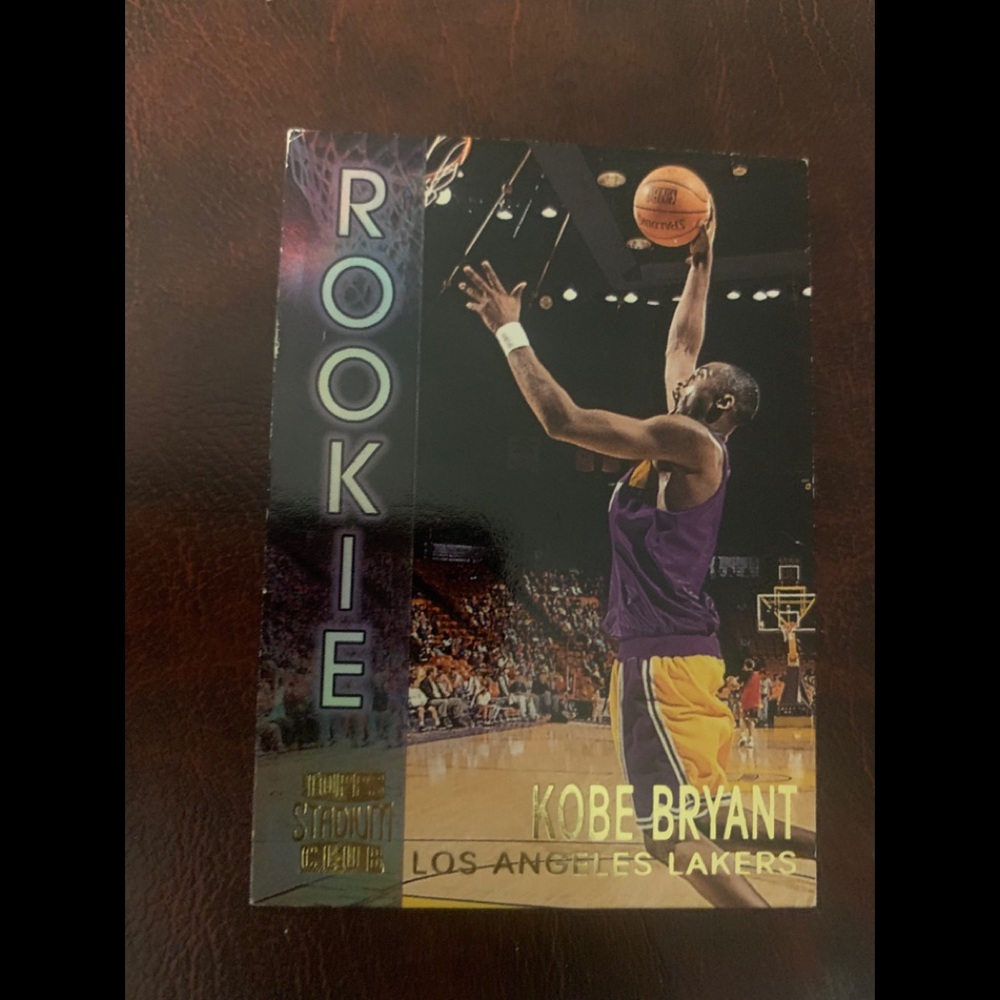 Kobe Bryant Skybox rookie card